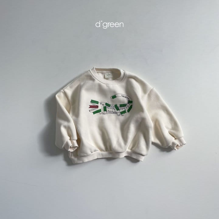 DIGREEN - Korean Children Fashion - #Kfashion4kids - Alligator Sweatshirt - 7