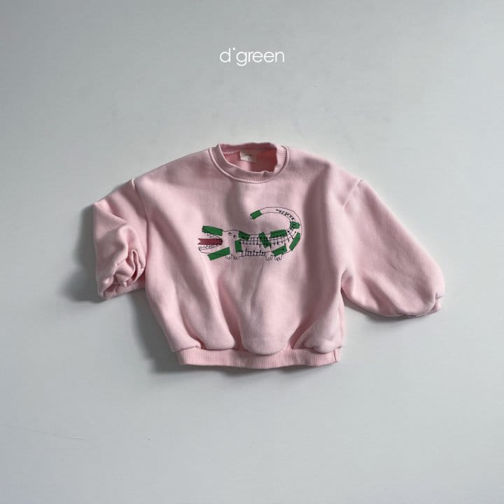 DIGREEN - Korean Children Fashion - #Kfashion4kids - Alligator Sweatshirt - 8