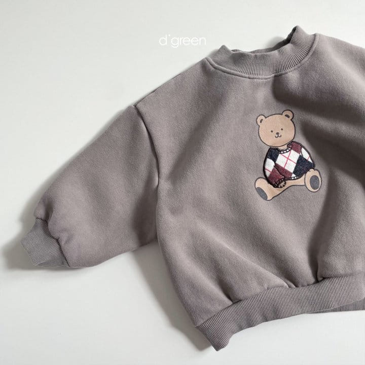 DIGREEN - Korean Children Fashion - #Kfashion4kids - Crew Bear Sweatshirt - 11