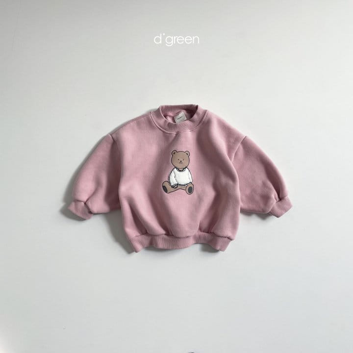 DIGREEN - Korean Children Fashion - #Kfashion4kids - Crew Bear Sweatshirt - 8