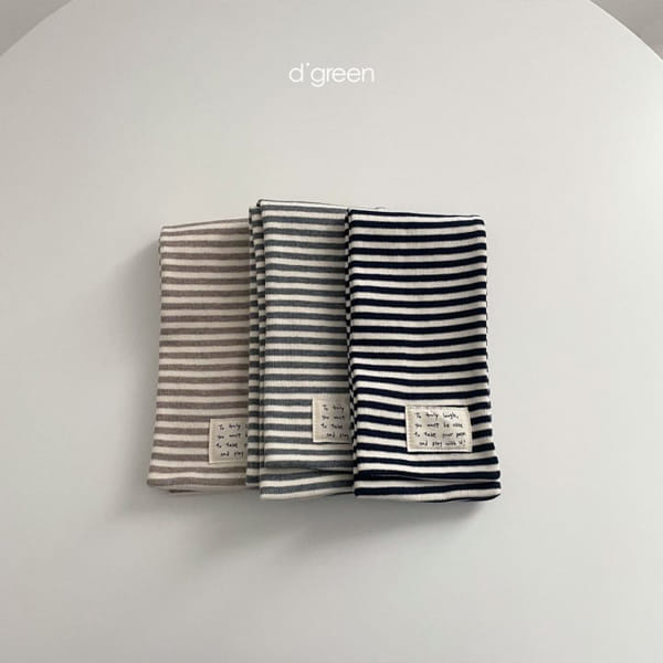 DIGREEN - Korean Children Fashion - #Kfashion4kids - Petti Scarf Stripes - 3
