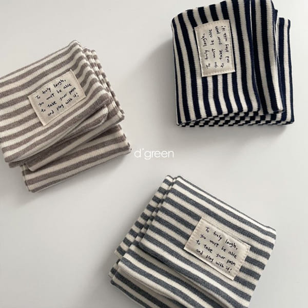 DIGREEN - Korean Children Fashion - #Kfashion4kids - Petti Scarf Stripes - 4