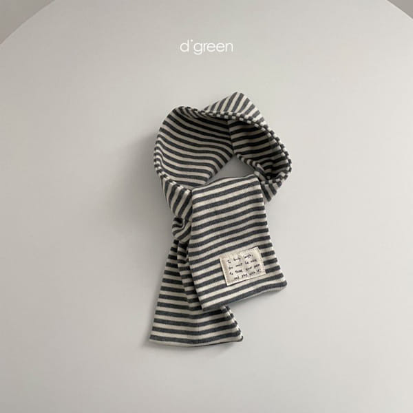 DIGREEN - Korean Children Fashion - #Kfashion4kids - Petti Scarf Stripes - 9