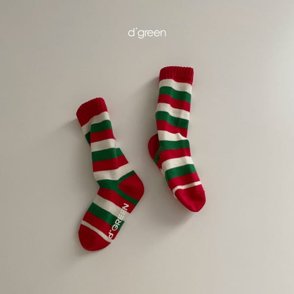 DIGREEN - Korean Children Fashion - #Kfashion4kids - Christmas Socks [set of 4] - 8