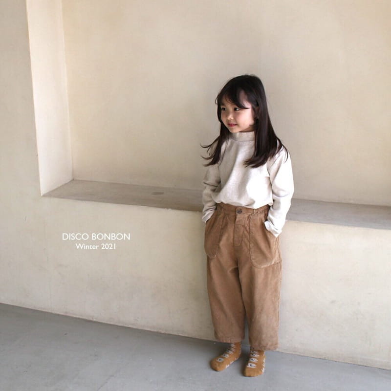 DISCO BONBON - Korean Children Fashion - #Kfashion4kids - Pen Pocket Rib Pants
