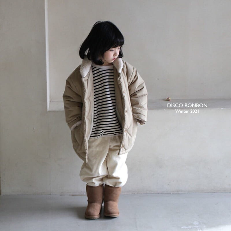 DISCO BONBON - Korean Children Fashion - #Kfashion4kids - Basic Rib Pants - 10