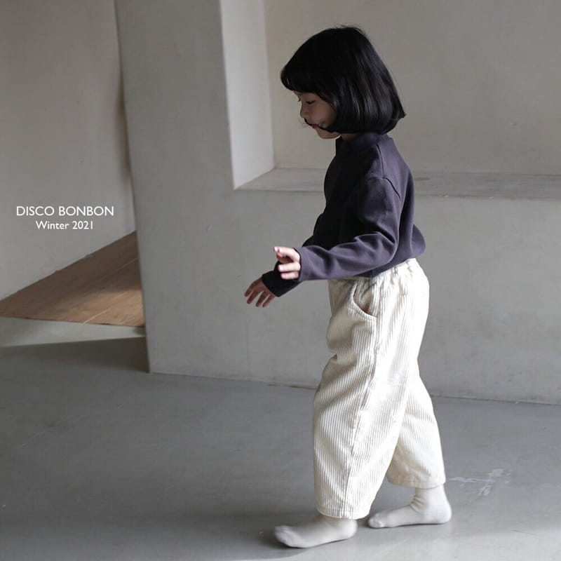 DISCO BONBON - Korean Children Fashion - #Kfashion4kids - Basic Rib Pants - 4