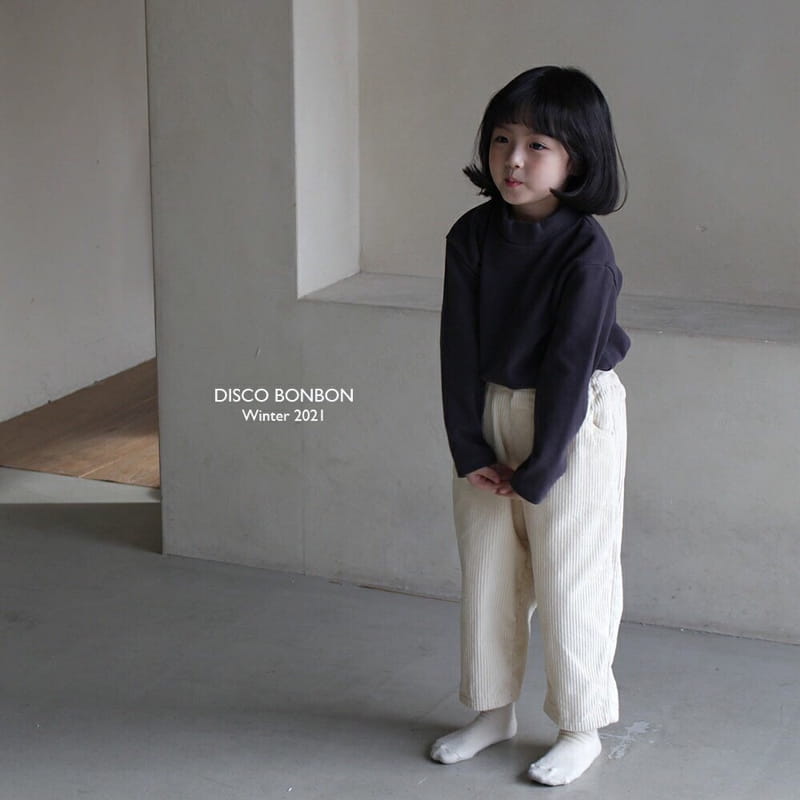 DISCO BONBON - Korean Children Fashion - #Kfashion4kids - Warm Span Turtleneck Tee - 10