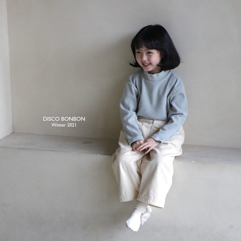 DISCO BONBON - Korean Children Fashion - #Kfashion4kids - Warm Span Turtleneck Tee - 12