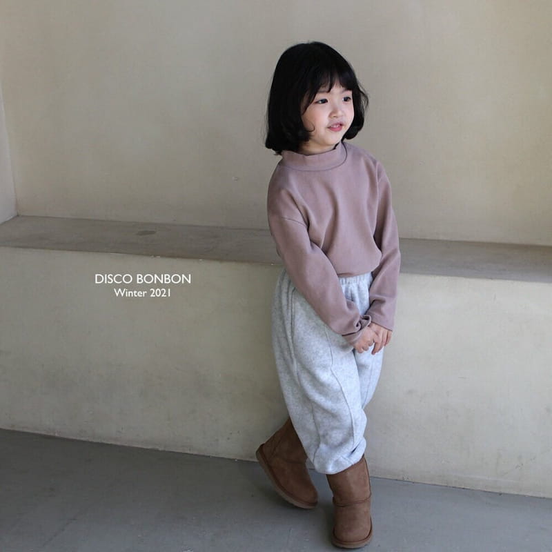 DISCO BONBON - Korean Children Fashion - #Kfashion4kids - Warm Span Turtleneck Tee - 3