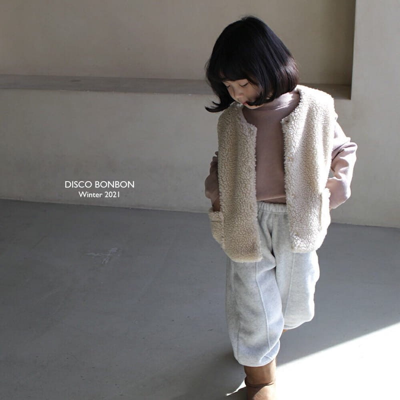 DISCO BONBON - Korean Children Fashion - #Kfashion4kids - Cotton Candy Fleece Pants - 3