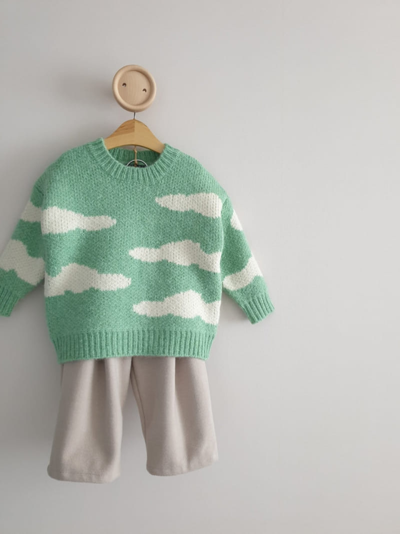 ECLAIR - Korean Children Fashion - #Kfashion4kids - Cloud Knit Tee - 6