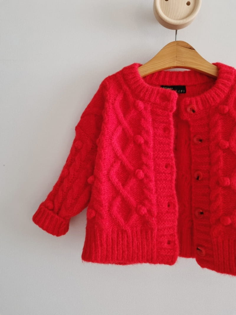 ECLAIR - Korean Children Fashion - #Kfashion4kids - Twist Cardigan - 2