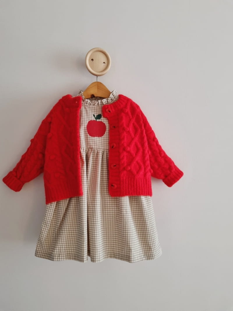 ECLAIR - Korean Children Fashion - #Kfashion4kids - Twist Cardigan - 4
