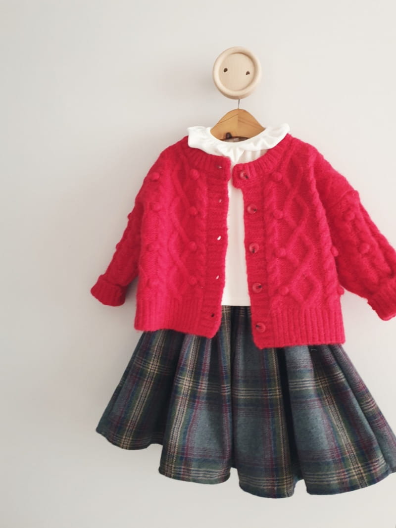 ECLAIR - Korean Children Fashion - #Kfashion4kids - Twist Cardigan - 5