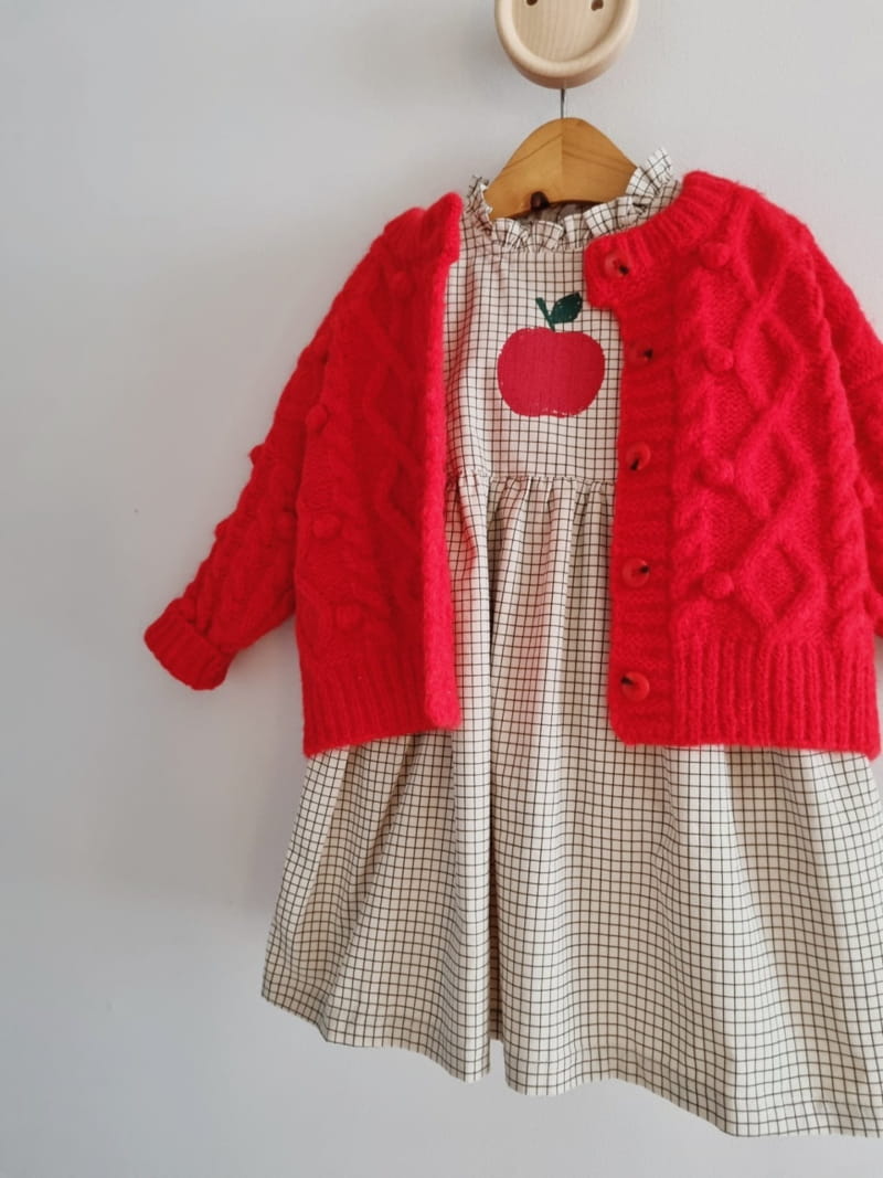 ECLAIR - Korean Children Fashion - #Kfashion4kids - Twist Cardigan - 6