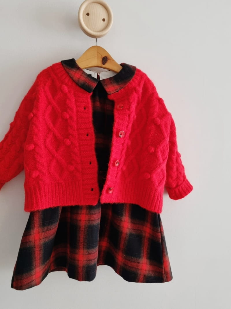 ECLAIR - Korean Children Fashion - #Kfashion4kids - Twist Cardigan - 8
