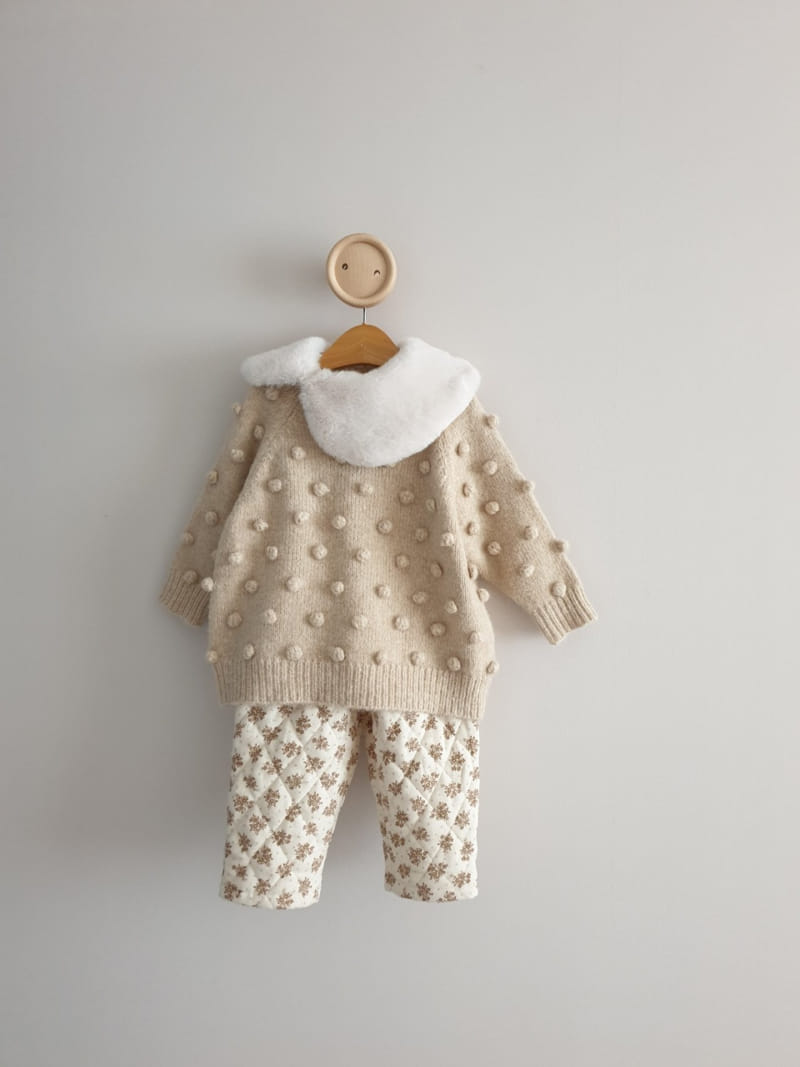 ECLAIR - Korean Children Fashion - #Kfashion4kids - Quilting Pants - 2