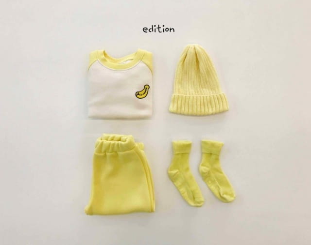 EDITION - Korean Children Fashion - #Kfashion4kids - Fruit Bookle Top Bottom Set - 10