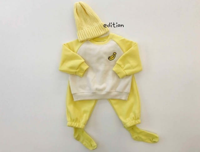 EDITION - Korean Children Fashion - #Kfashion4kids - Fruit Bookle Top Bottom Set - 12