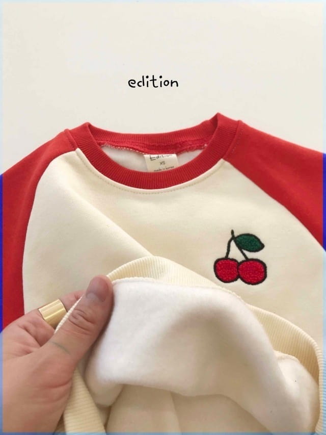 EDITION - Korean Children Fashion - #Kfashion4kids - Fruit Bookle Top Bottom Set - 6
