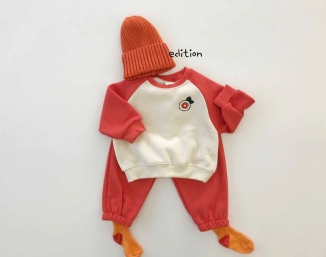 EDITION - Korean Children Fashion - #Kfashion4kids - Fruit Bookle Top Bottom Set - 9