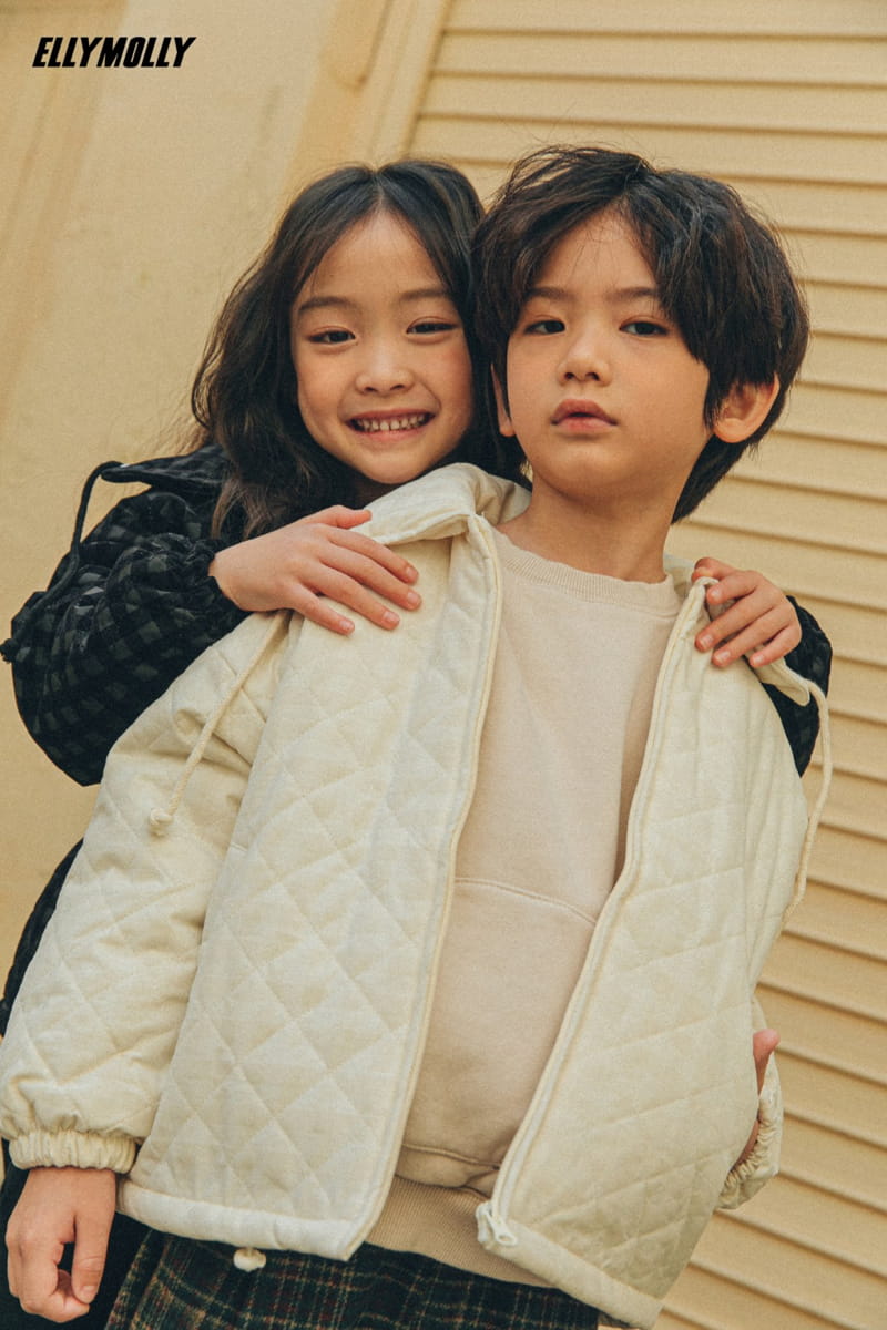 ELLYMOLLY - Korean Children Fashion - #Kfashion4kids - Quilting Short Padding