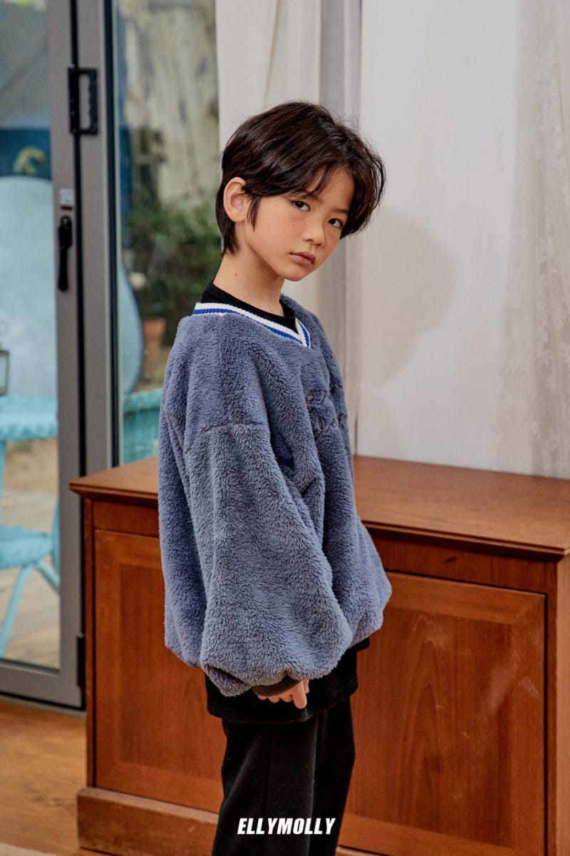 ELLYMOLLY - Korean Children Fashion - #Kfashion4kids - Dumble Bear Sweatshirt - 6