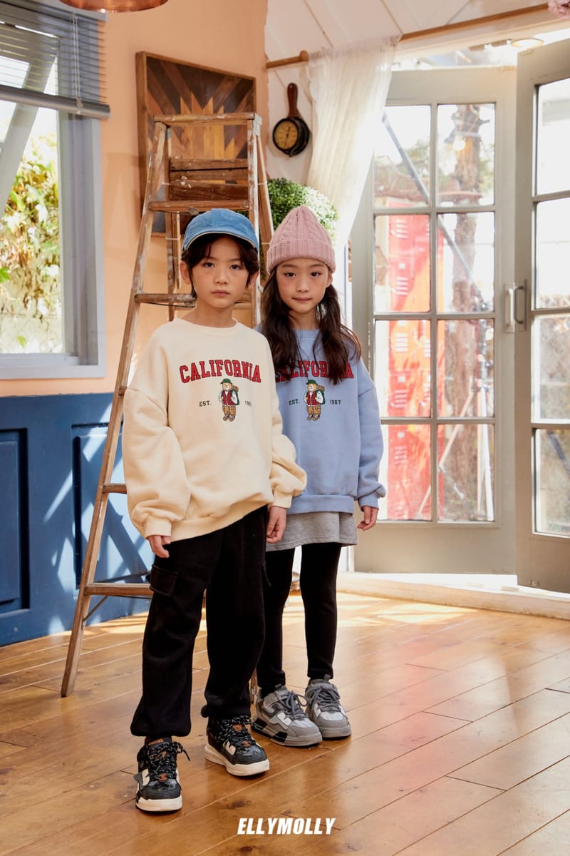 ELLYMOLLY - Korean Children Fashion - #Kfashion4kids - California Sweatshirt - 11