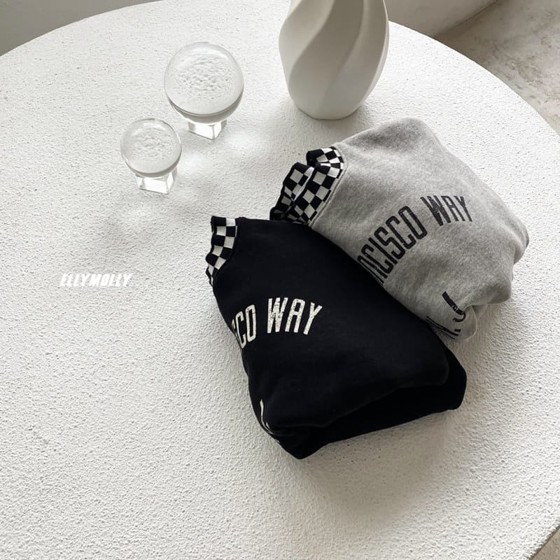 ELLYMOLLY - Korean Children Fashion - #Kfashion4kids - San Fran Check Sweatshirt - 7