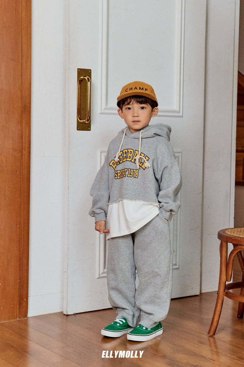 ELLYMOLLY - Korean Children Fashion - #Kfashion4kids - Base Ball Hoody - 11