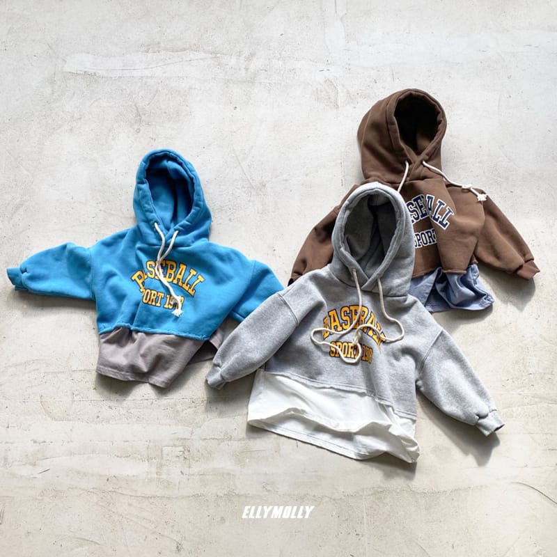 ELLYMOLLY - Korean Children Fashion - #Kfashion4kids - Base Ball Hoody - 2