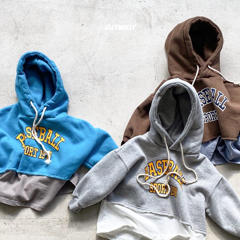 ELLYMOLLY - Korean Children Fashion - #Kfashion4kids - Base Ball Hoody - 3