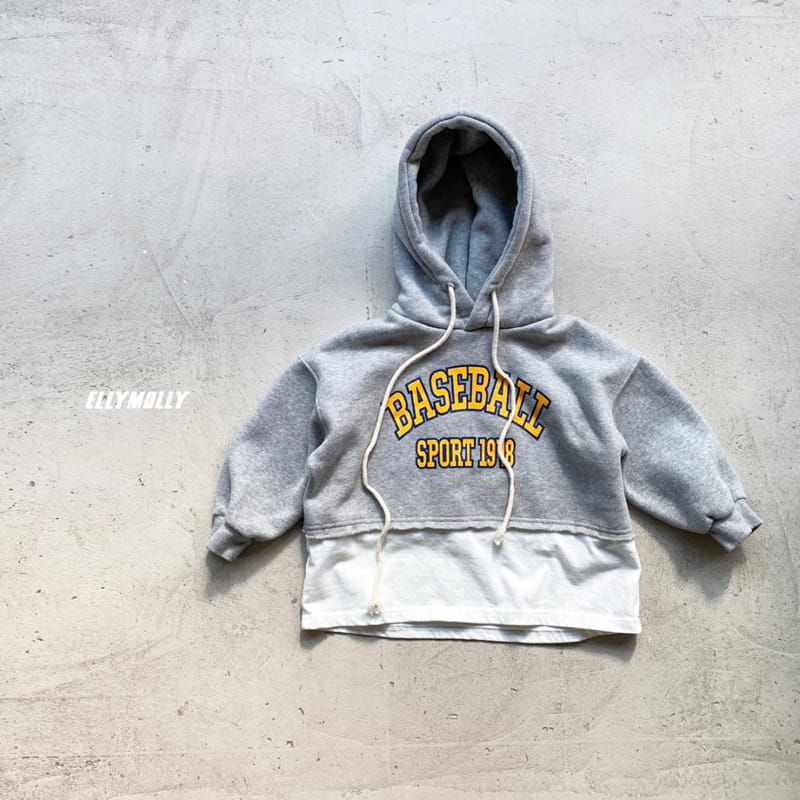 ELLYMOLLY - Korean Children Fashion - #Kfashion4kids - Base Ball Hoody - 4