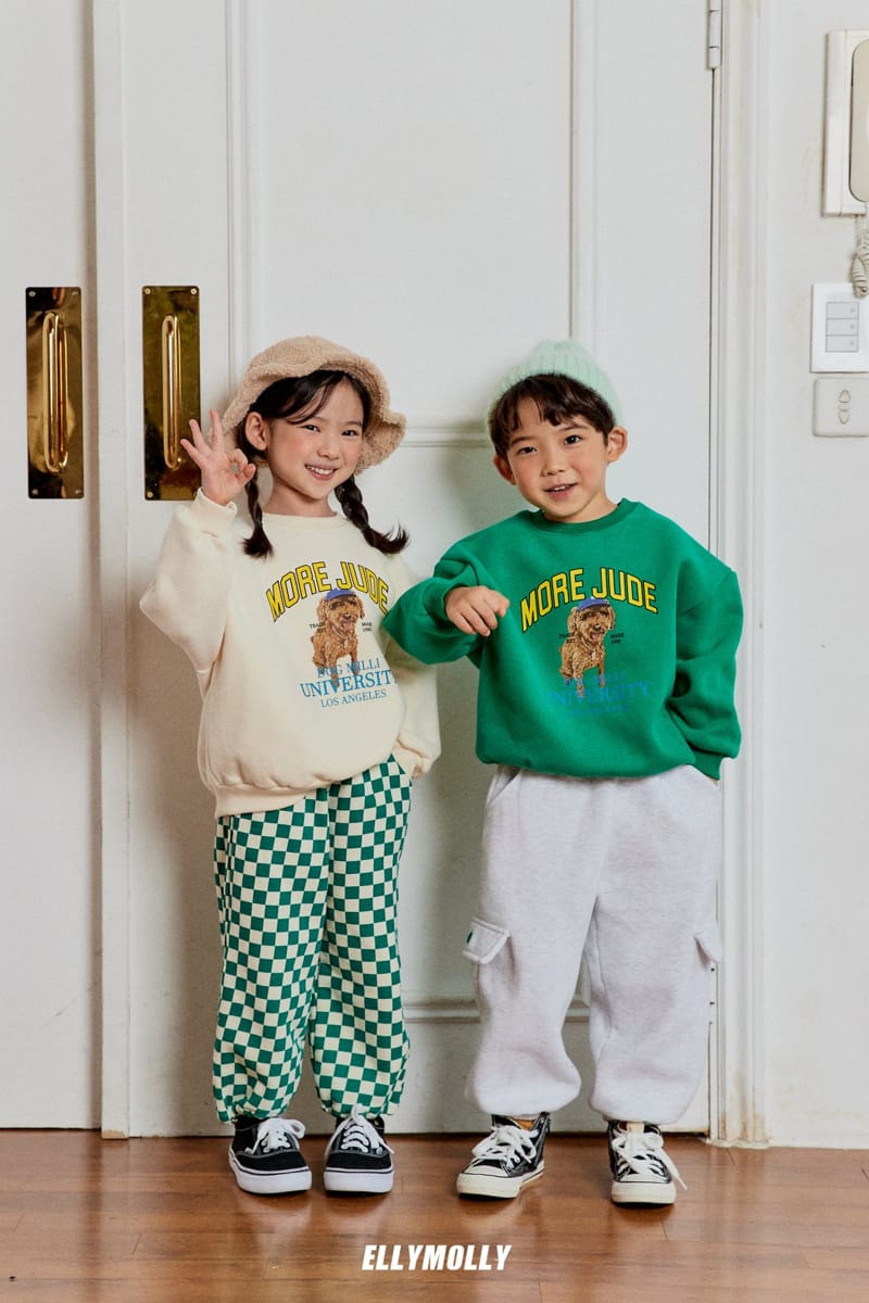 ELLYMOLLY - Korean Children Fashion - #Kfashion4kids - Jude Puppy Sweatshirt - 12