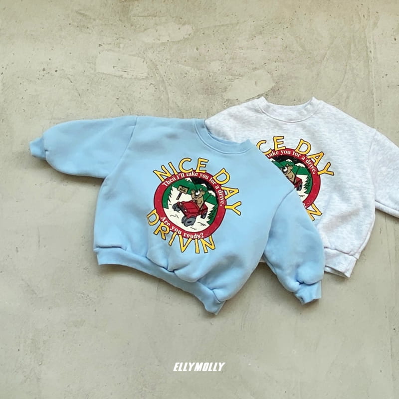 ELLYMOLLY - Korean Children Fashion - #Kfashion4kids - Nice Bear Sweatshirt