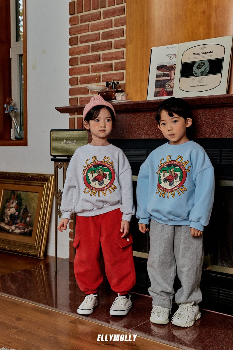 ELLYMOLLY - Korean Children Fashion - #Kfashion4kids - Nice Bear Sweatshirt - 12