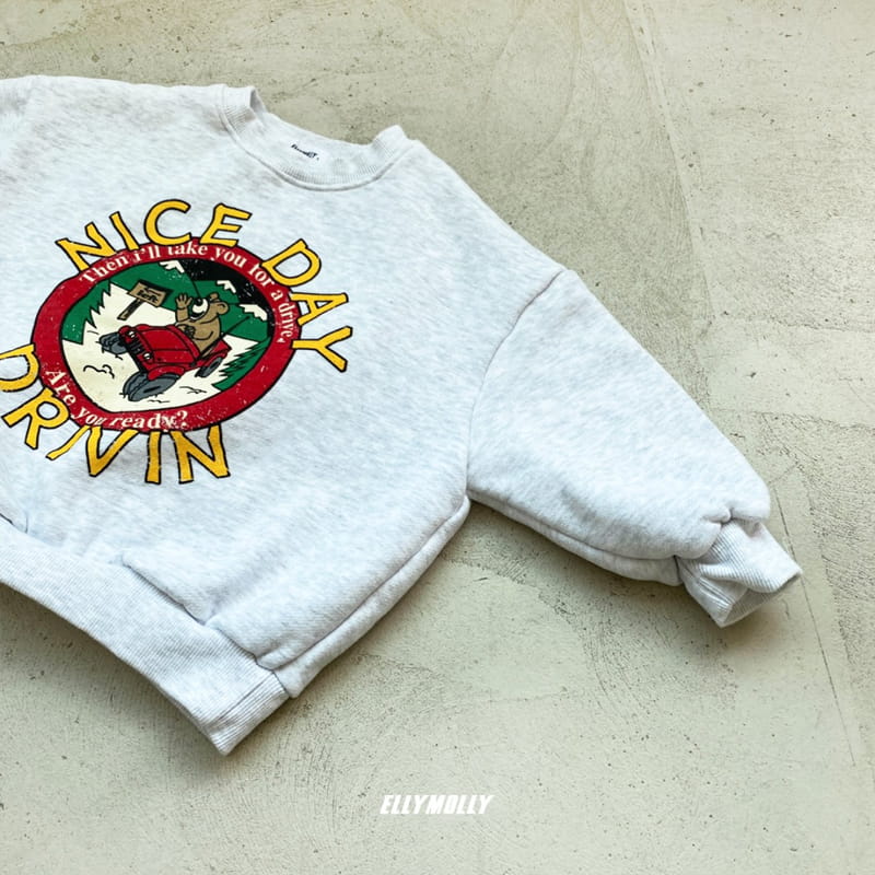 ELLYMOLLY - Korean Children Fashion - #Kfashion4kids - Nice Bear Sweatshirt - 4