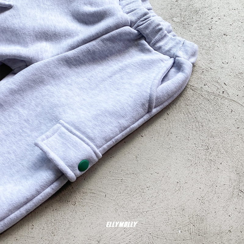 ELLYMOLLY - Korean Children Fashion - #Kfashion4kids - Hoda Sun Grap Jogger Pants - 4
