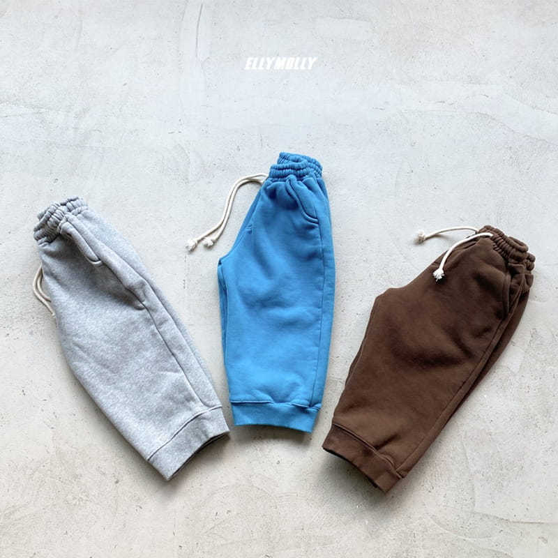 ELLYMOLLY - Korean Children Fashion - #Kfashion4kids - Soft Tery Pants