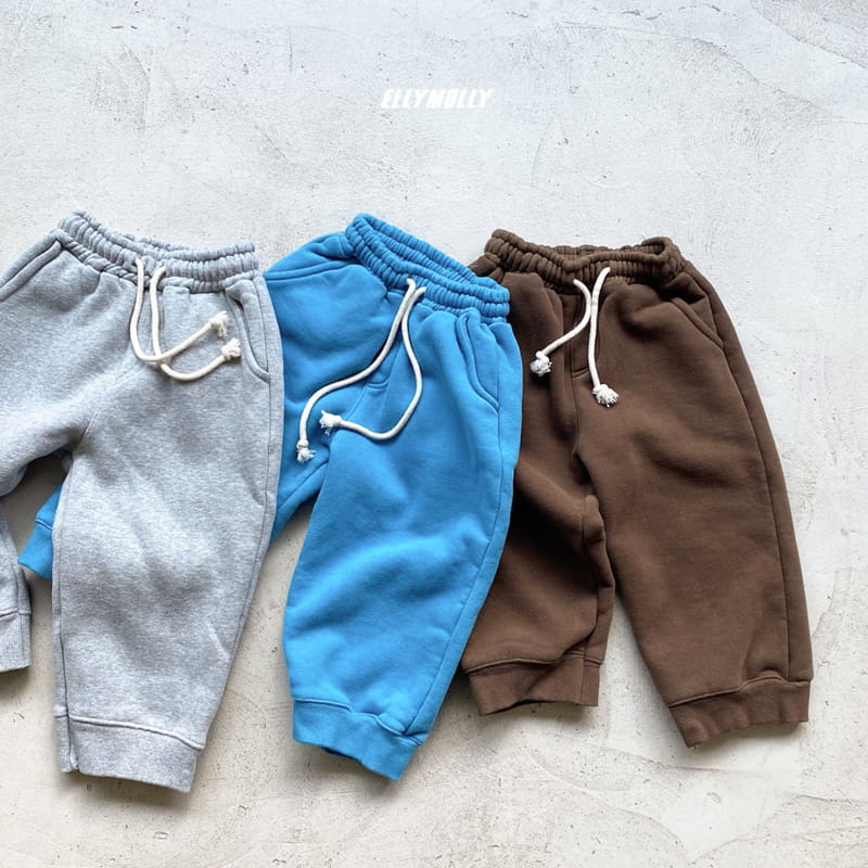 ELLYMOLLY - Korean Children Fashion - #Kfashion4kids - Soft Tery Pants - 3
