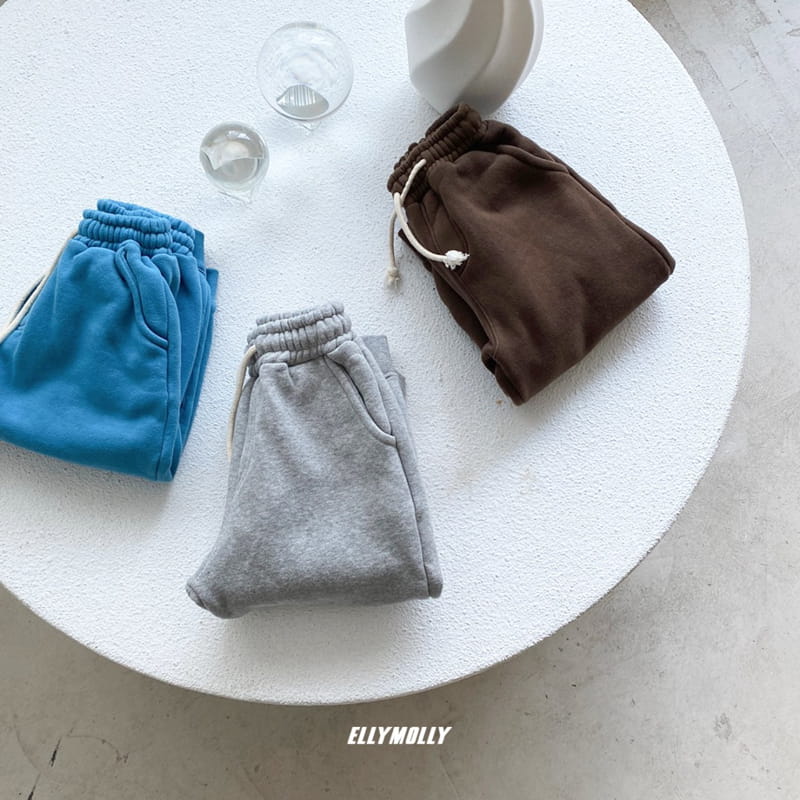 ELLYMOLLY - Korean Children Fashion - #Kfashion4kids - Soft Tery Pants - 9