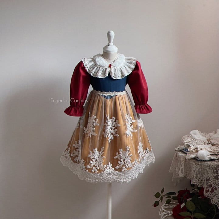 EUGENIE CANDIES - Korean Children Fashion - #Kfashion4kids - Winter White Snow One-piece - 8