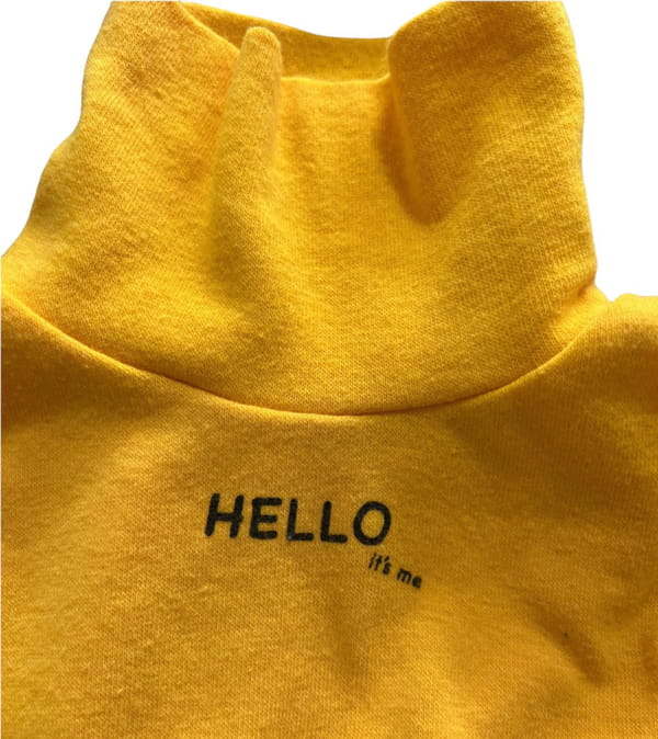 FINE STUDIO - Korean Children Fashion - #Kfashion4kids - It's Me Turtleneck Tee - 2