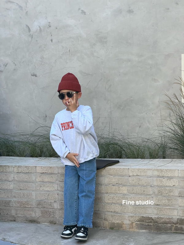 FINE STUDIO - Korean Children Fashion - #Kfashion4kids - Prince Sweatshirt - 4
