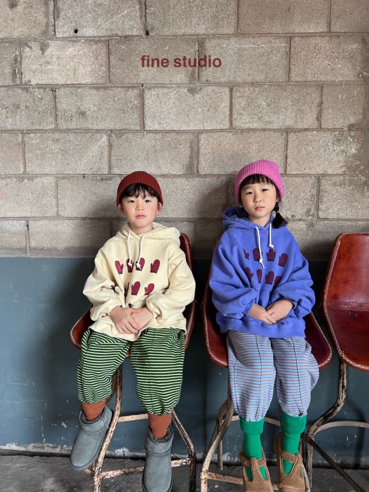 FINE STUDIO - Korean Children Fashion - #Kfashion4kids - Mitten Hoody - 2