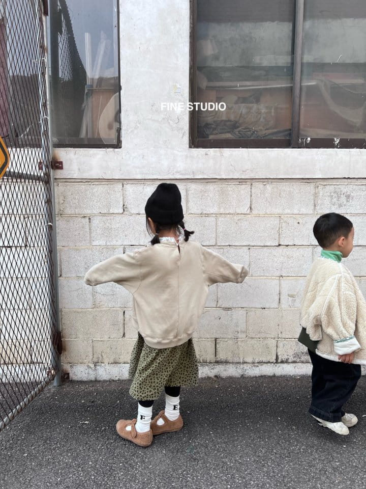 FINE STUDIO - Korean Children Fashion - #Kfashion4kids - Frill Sweatshirt - 11