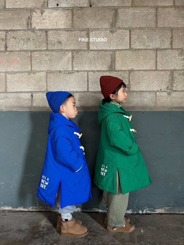 FINE STUDIO - Korean Children Fashion - #Kfashion4kids - Dduckbokgi Coat