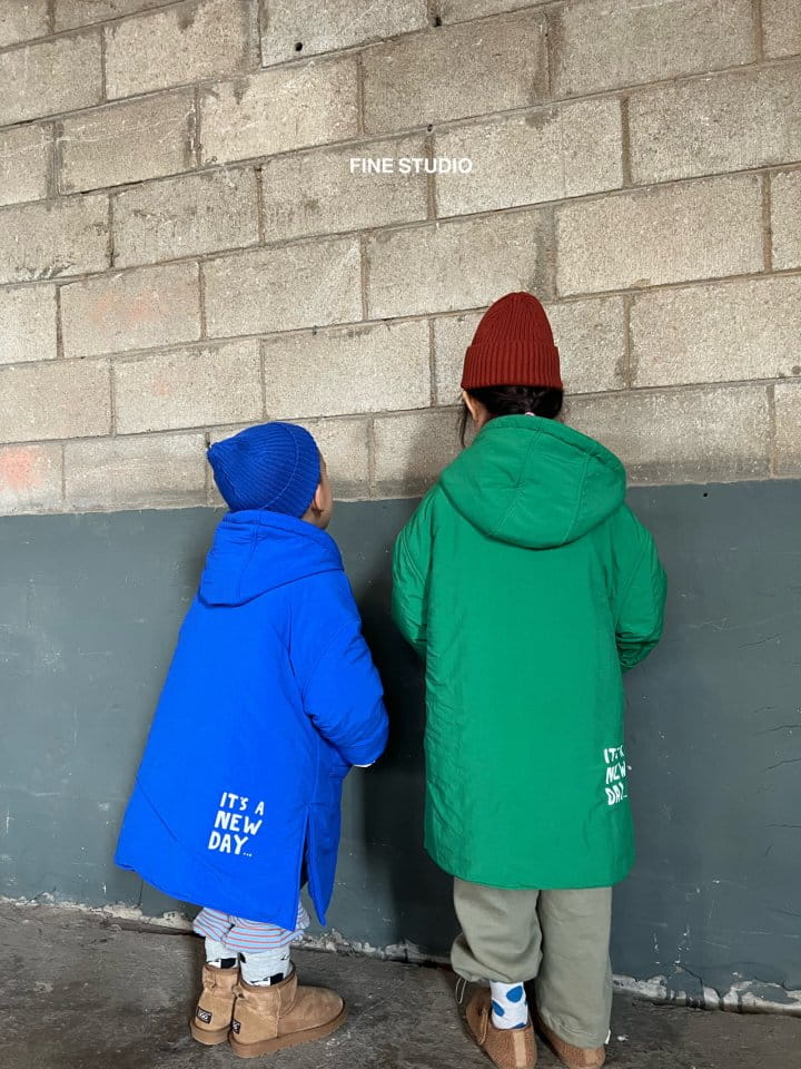 FINE STUDIO - Korean Children Fashion - #Kfashion4kids - Dduckbokgi Coat - 2