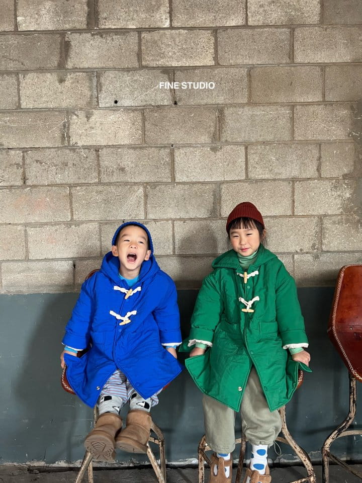 FINE STUDIO - Korean Children Fashion - #Kfashion4kids - Dduckbokgi Coat - 3